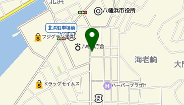 健康惣菜専門店わくわくの地図画像