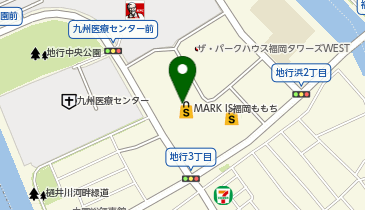 &luluマークイズ福岡ももちの地図画像