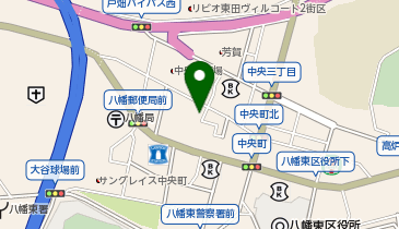 唐揚一筋鳥王の地図画像