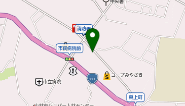 モイスティーヌサロンオリーブの地図画像