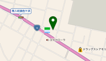 キーパーファクトリー国分店の地図画像