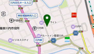 iPhone修理工房薩摩川内の地図画像