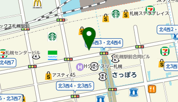 大丸札幌店ポロラルフローレンチルドレンの地図画像