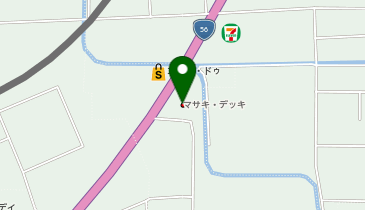 株式会社アレスマサキデッキ店の地図画像