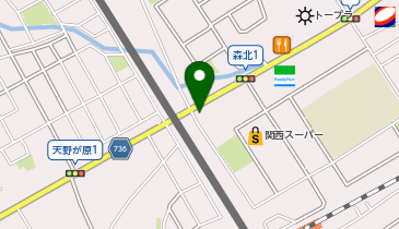 からだ元気治療院枚方・交野店の地図画像