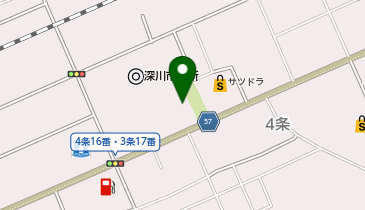 深川市役所 深川市社会福祉協議会 ホームヘルプサービス事業所の地図画像