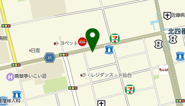 GHOSTbarbershopの地図画像