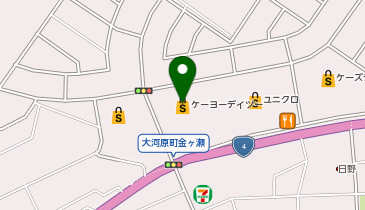 DCM大河原店の地図画像