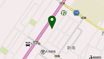 カーコーティングプロショップ大河原の地図画像