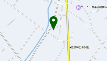 旧軽井沢公民館の地図画像