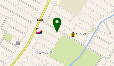 丼丸弁当自治医大店の地図画像