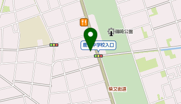 DCM鹿骨店の地図画像