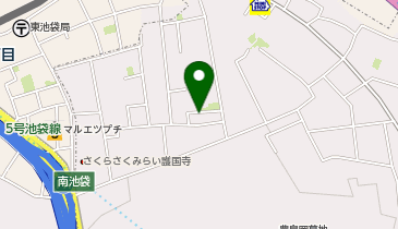 オリオン理容室の地図画像