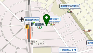 ブックオフ総合買取窓口田園調布店の地図画像