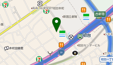 ゴロ薬局初台店の地図画像