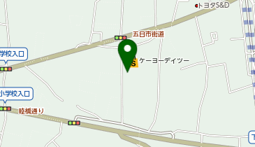 DCMあきる野店の地図画像