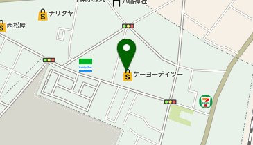 DCM小深店の地図画像