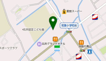 DCM五井店の地図画像