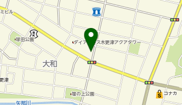 AIG損害保険株式会社木更津支店の地図画像