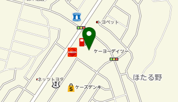 DCM木更津ほたる野店の地図画像