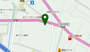 生鮮市場TOPコーナン京葉船橋インター店の地図画像