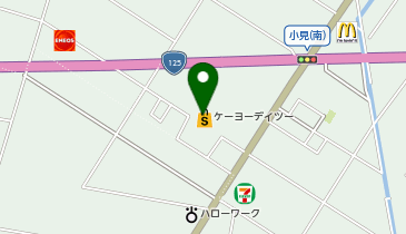 DCM行田店の地図画像