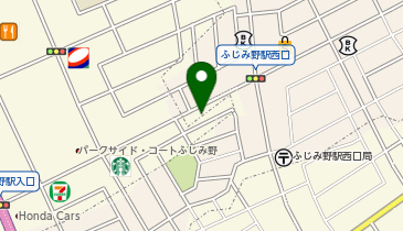 彩の音動物病院の地図画像