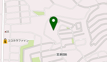 宮津団地老人憩の家の地図画像