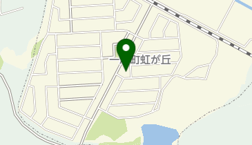 虹が丘団地集会所の地図画像