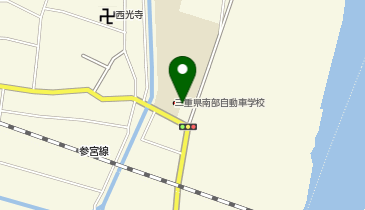 ほめちぎる教習所伊勢の地図画像