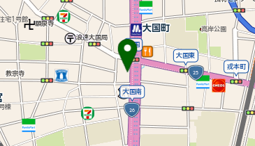 キッチンオリジン 大国町店の地図画像