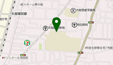 大阪市立 義務教育学校生野未来学園の地図画像
