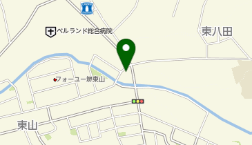 ユース東山ルームの地図画像