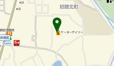 DCM枚方店の地図画像