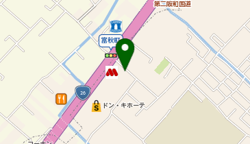 スギ薬局和泉富秋店の地図画像