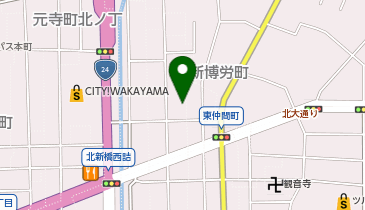 工和工業の地図画像