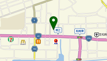黒江調剤薬局の地図画像