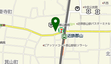 CLARA奈良大和郡山店の地図画像