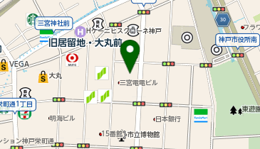 TAKAZEN神戸店の地図画像