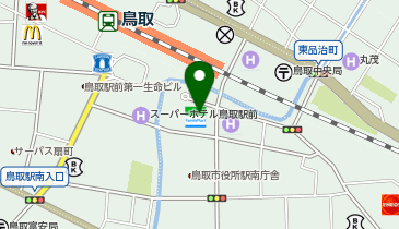 株式会社日本旅行TiS鳥取支店の地図画像