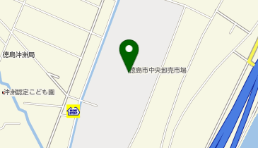 鶏笑徳島中央卸売市場店の地図画像