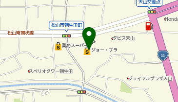 クスリのアオキ ラヴィ松山店の地図画像