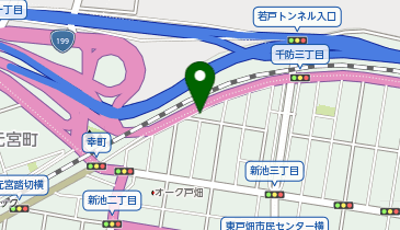 Gスタイルの地図画像