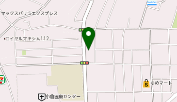 おふとんの北九の地図画像