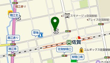ユニスクの地図画像