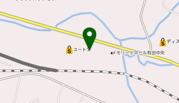 インナー&カジュアル有田店の地図画像