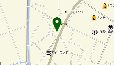 ヘアーサロンアンダーワールドの地図画像