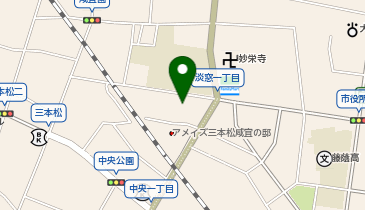 メナード化粧品日田咸宜代行店の地図画像