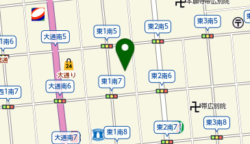 とかちパートナーズ(行政書士法人)本店の地図画像