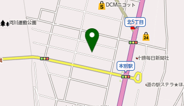 御料理いけ乃の地図画像